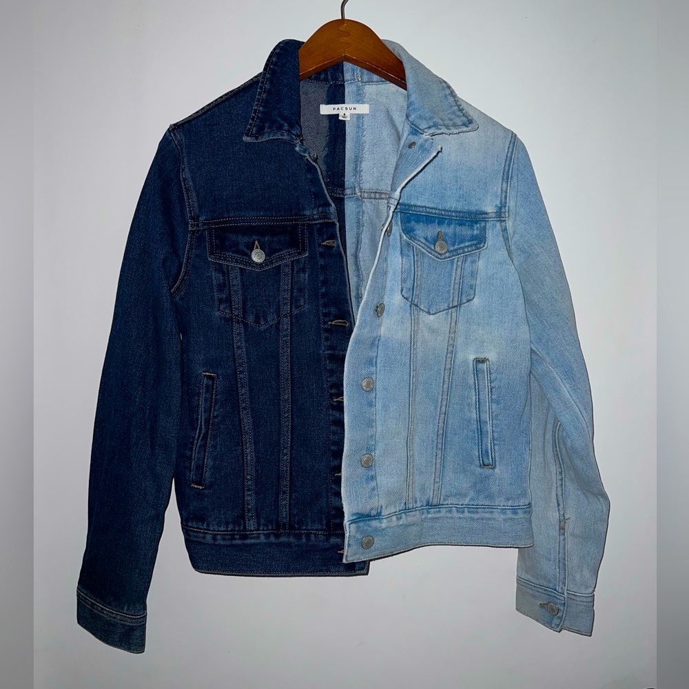 Two Toned Jean Jacket
